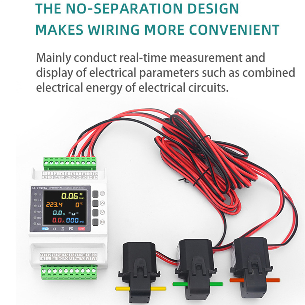 Energy Meter Bidirectional - Three Phase Tuya WiFi Smart Bi-Directional