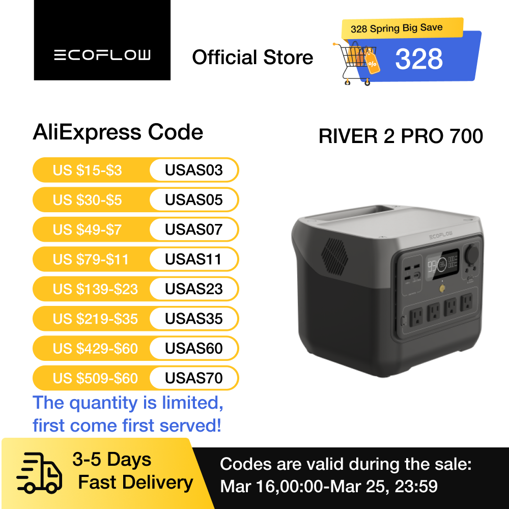 Lifepo4 Battery Pack - ECOFLOW Solar Generator RIVER 2 Pro