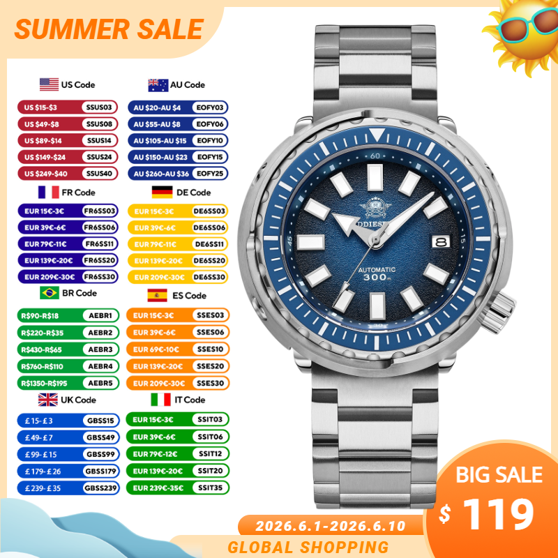 Energy Meter Bidirectional - ADDIESDIVE Fashion Automatic nh35 Mechanical Watch