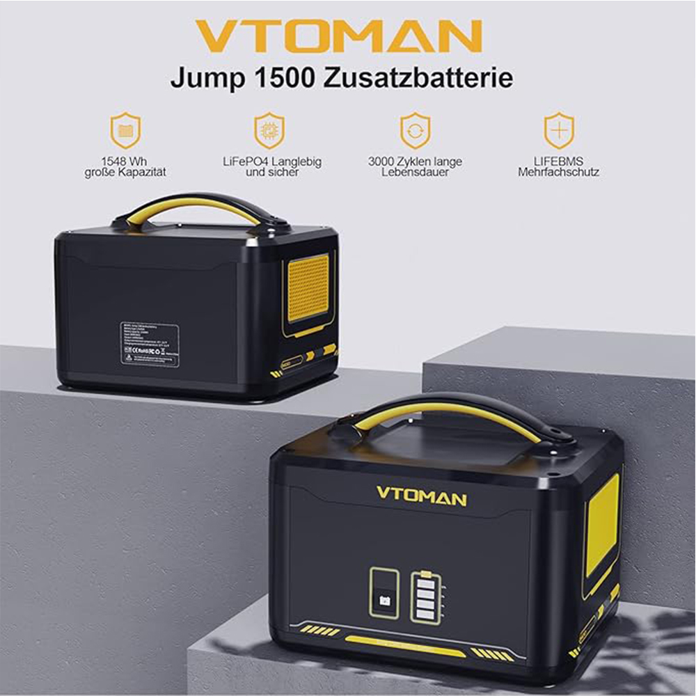 VTOMAN Jump 1500 Extra Battery - Lifepo4 Battery Pack ulasan dan harga