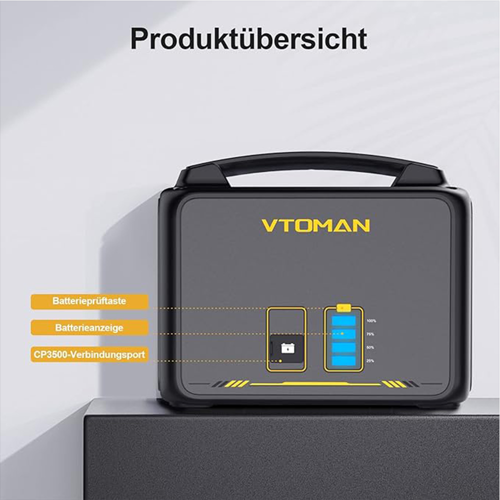 VTOMAN Jump 1500 Extra Battery - Lifepo4 Battery Pack ulasan dan harga