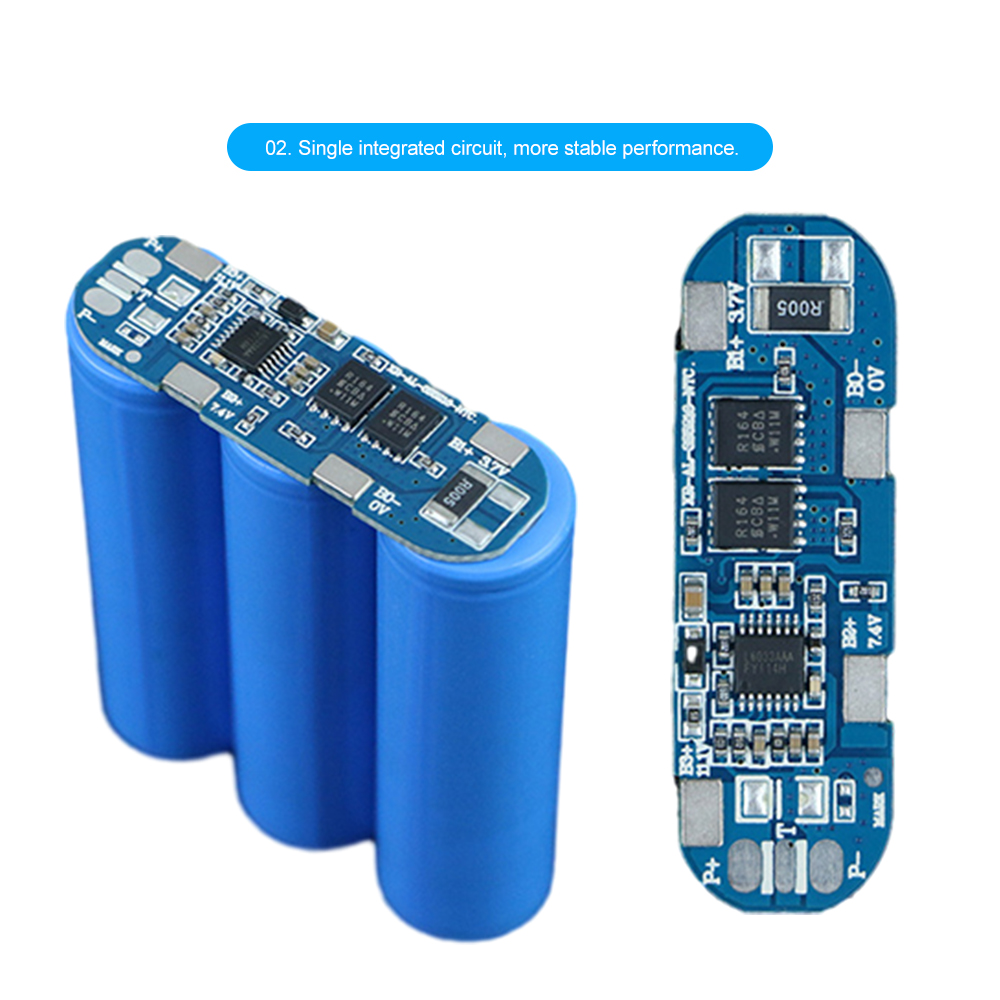 BMS 3S 8A 11.1V 18650 Li-ion B - Lifepo4 Battery Pack ulasan dan harga