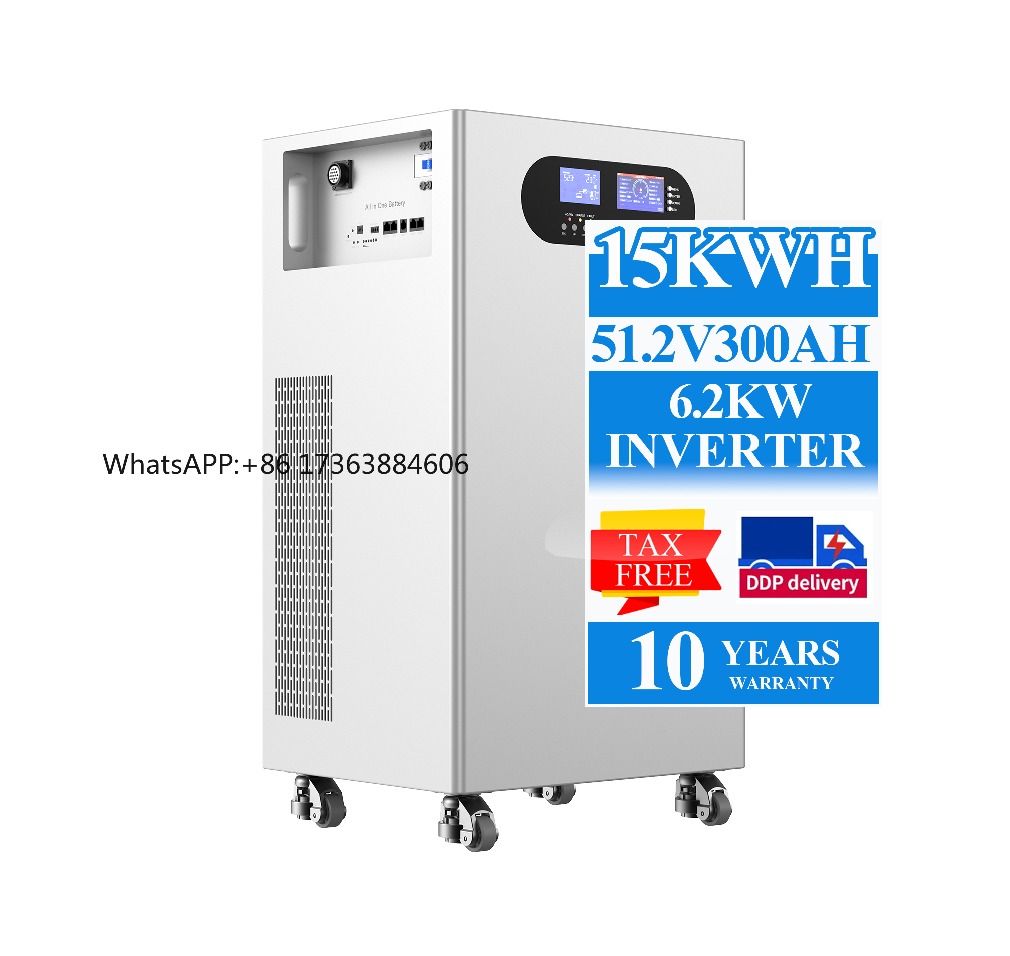 Avepower 51.2V 280Ah All in On - Lifepo4 Battery Pack ulasan dan harga