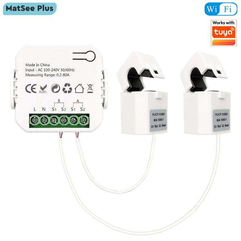 Smart WiFi Energy Meter Bidire - Energy Meter Bidirectional ulasan dan harga