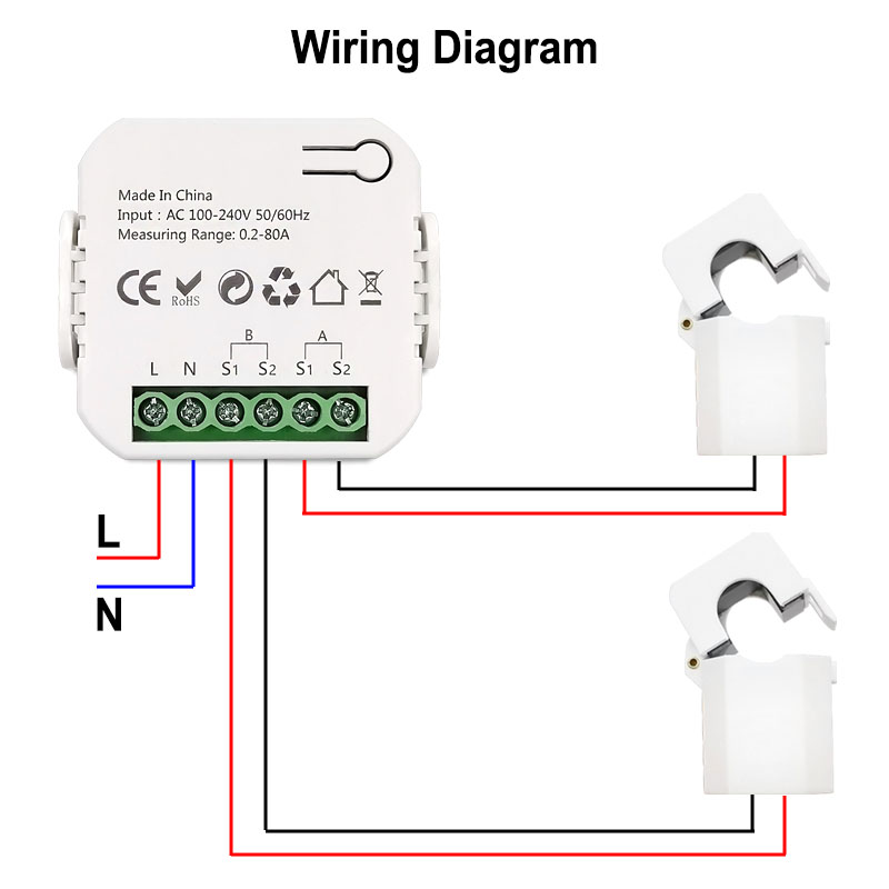 Smart WiFi Energy Meter Bidire - Energy Meter Bidirectional ulasan dan harga