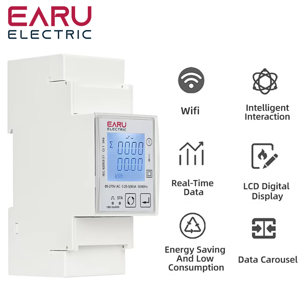 Tuya WiFi ZigBee Smart Energy  - Energy Meter Bidirectional ulasan dan harga