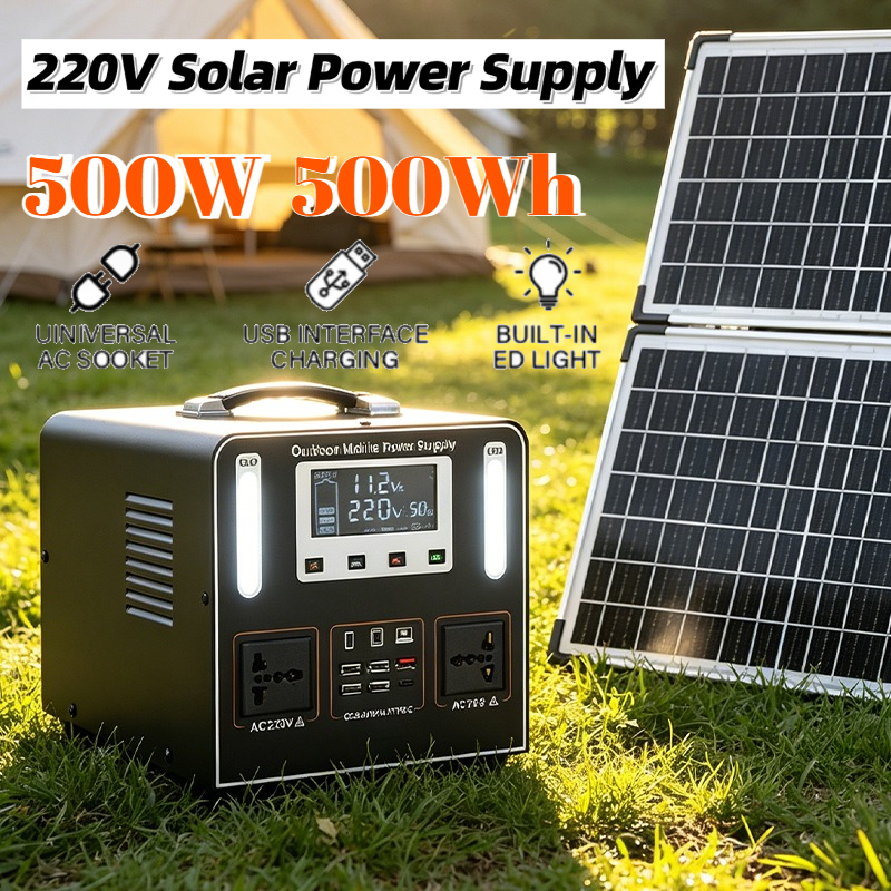 500Wh 500W 220V Portable Power - Lifepo4 Battery Pack ulasan dan harga