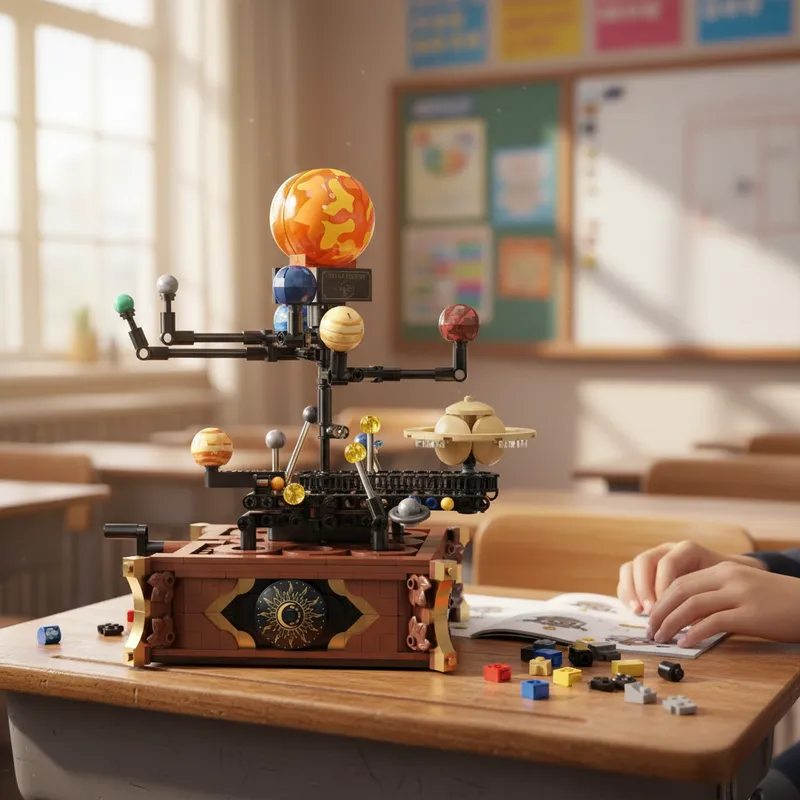 MOC Creative Space Solar syste - Renewable Energy Lego ulasan dan harga